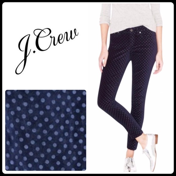 J Crew Velvet Pants